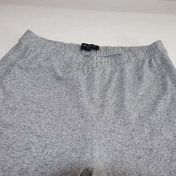 Banana Republic Women's Wide Leg Cozy Knit Pants Size Medium Light Gray Pull On - Picture 2 of 6